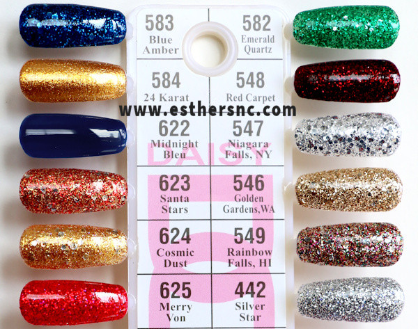 Daisy Gel Polish Santa Stars #623