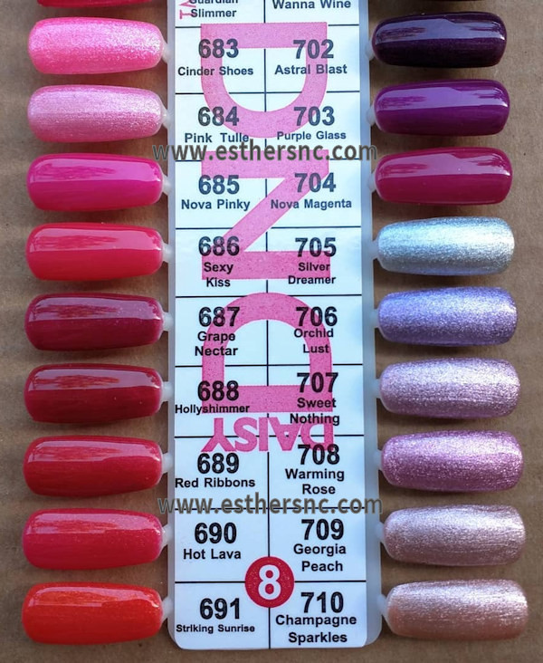 Daisy Gel Polish Georgia Peach #709