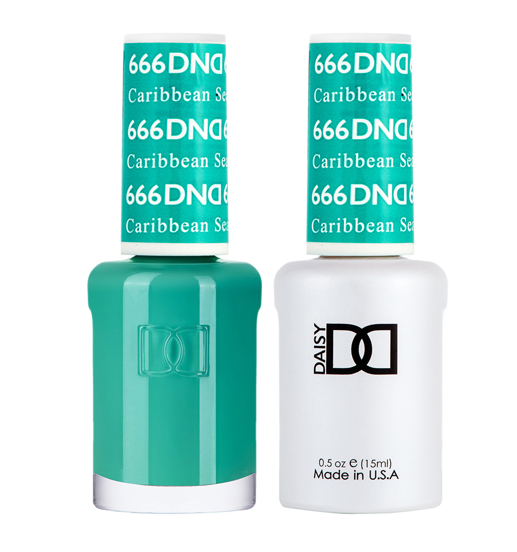 Daisy DND Gel Polish Caribbean Sea #666