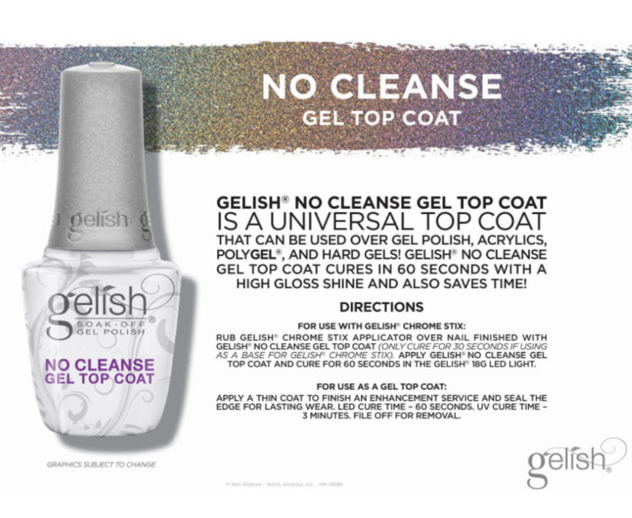 Gelish No Cleanse Top Coat