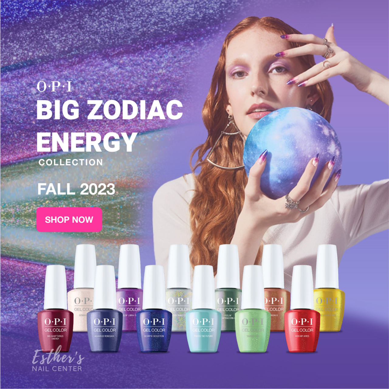 OPI GelColor Big Zodiac Energy Collection Fall 2023 (Choose Color)