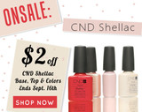 CND Shellac Big Sale - This Weekend Only!