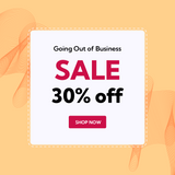 Out of Business Sale at Deep Discount of 30% Instantly