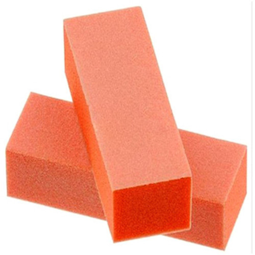 80/80/100 Orange Nail Buffer Block