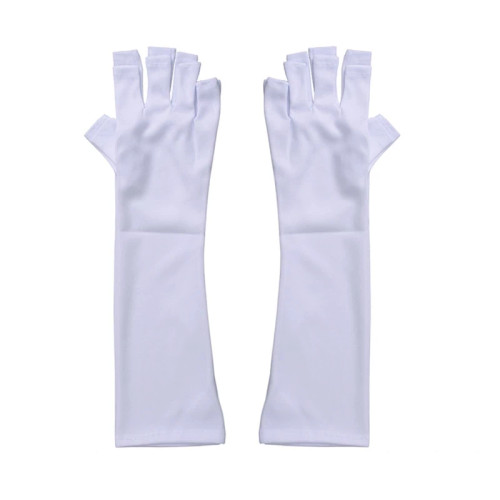 Anti UV Fingerless Gloves for Gel Manicure