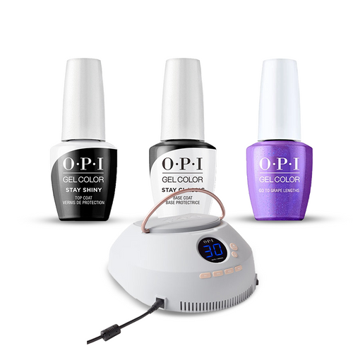 OPI Gel Color Essential Starter Kit Set with LED Lamp