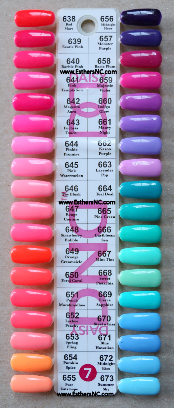 Dnd Gel Nail Color Chart Dnd Duo Gel Product Categori