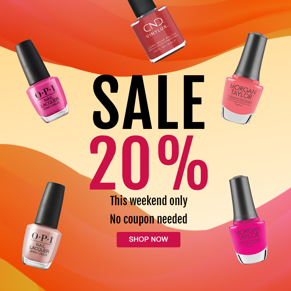 20 Nail Lacquer Sale . This weekend only! Esther's Nail Center