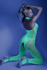 Moonbeam Neon Green Bodystocking