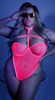 Plus Size All Nighter Bodysuit with Open Back