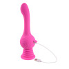 Pink Gyro Vibe Rechargeable Silicone Massager