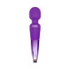 Nixie Rechargeable Purple Ombre Metallic Wand Massager