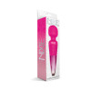 Nixie Rechargeable Pink Ombre Metallic Wand Massager