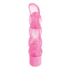 The 9" Bubble Fun 7" Studded Gummy Pink Vibrator