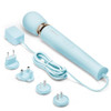 Le Wand Plug-In Vibrating Sky Blue Massager