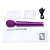 Le Wand Petite Rechargeable Dark Cherry Massager