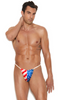 Men's Stars and Stripes G-String Pouch