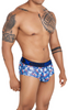 Men's Vibrant Royal Print Briefs