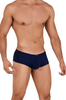 Men's Dark Blue Microfiber Boxer Briefs