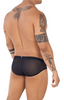 Men's Black Mesh Briefs