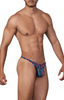 Men's Disco Zebra Microfiber Thong