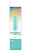 Retro Tease Me Turquoise Rechargeable Bullet