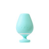 Vino Tease Me Turquoise Rechargeable Vibrating Sonic Vibe