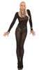 Black Long Sleeve Bodystocking