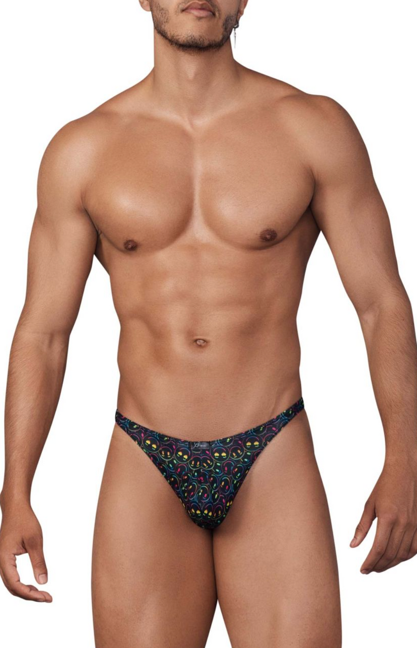 Xtremen 91146 - Men's Smiley Face Microfiber Thong