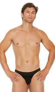 Men's Black Micro Mini Thong