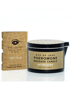 After Dark Pheromone Massage Candle + Free Pheromone Perfume Sample