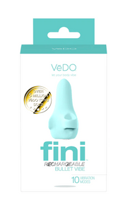 Fini Tease Me Turquoise Rechargeable Bullet Vibe