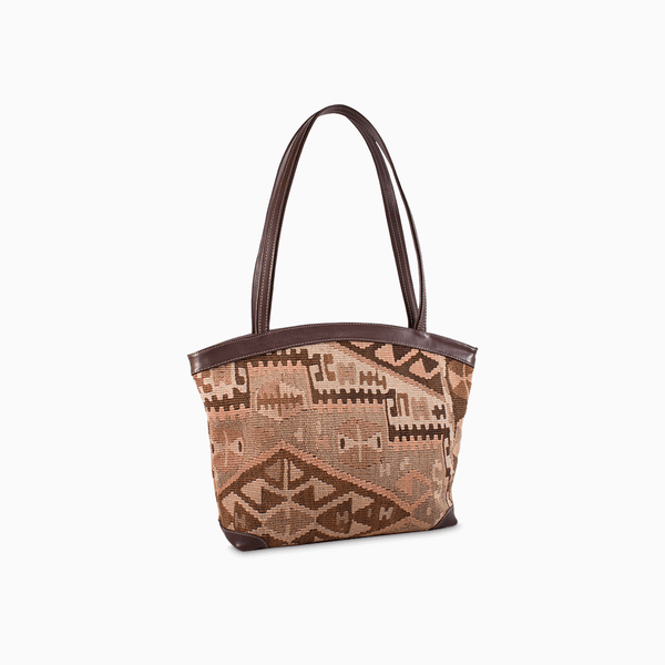 Kilim Curvy Tote Bag