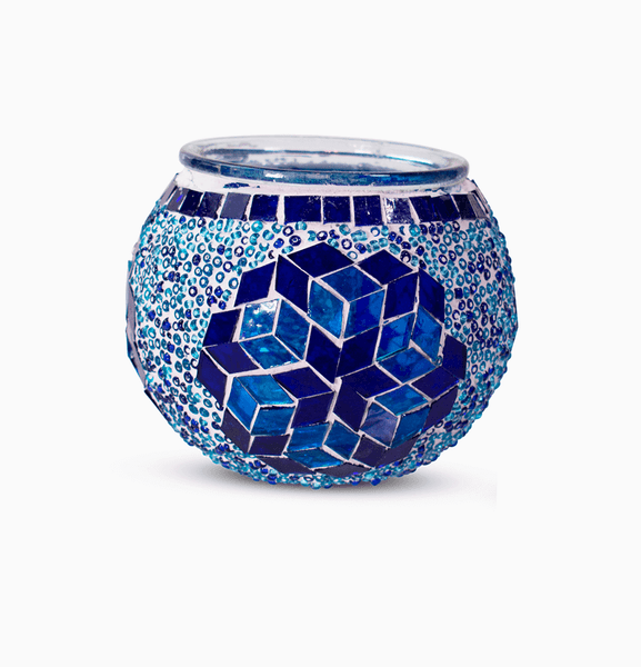 Round Star Candle Holder, Medium