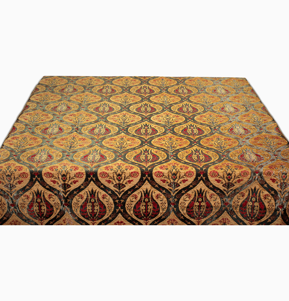Tulip Weave Velvet Tablecloth