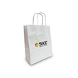 White Twist Handle Printed Paper Bags - Digital Print 250x110x300mm White Twist Handle Printed Paper Bags - Digital Print 250x110x300mm