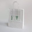 Brown Luxury Twist Handle Carrier Bags - 1 Colour Print Brown Luxury Twist Handle Carrier Bags - 1 Colour Print