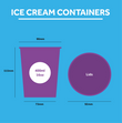 16oz Ice Cream Containers + lids - Full colour print - Ben & Jerry Style 16oz Ice Cream Containers + lids - Full colour print - Ben & Jerry Style
