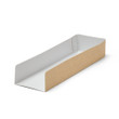10" Kraft Open Ended Hot Dog Tray - 500pk 10" Kraft Open Ended Hot Dog Tray - 500pk