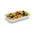 8.5 x 5" Deep Bagasse Tray - 500pk 8.5 x 5" Deep Bagasse Tray - 500pk