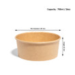 750ml Kraft Paper Bowl - 300pk 750ml Kraft Paper Bowl - 300pk