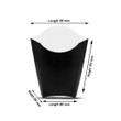 Large Black Chip Scoop - 500pk Large Black Chip Scoop - 500pk