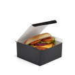 Standard Black Burger Box - 500pk Standard Black Burger Box - 500pk