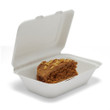 7" x 5" Bagasse Clamshell Meal Box - 600pk 7" x 5" Bagasse Clamshell Meal Box - 600pk