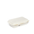 9" x 6" 2 Compartment Bagasse Lunch Box - 250pk 9" x 6" 2 Compartment Bagasse Lunch Box - 250pk