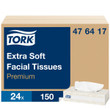Tork Soft Facial Tissues White 150 Sheet (Case 24) Tork Soft Facial Tissues White 150 Sheet (Case 24)