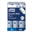 Tork Perforated Couch Roll Blue 54.45M (Case 9)