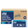 Tork Heavy Duty Wiping Paper Blue 100 Sheet (Case 5) Tork Heavy Duty Wiping Paper Blue 100 Sheet (Case 5)