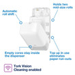 Tork Twin Mid-size Toilet Paper Roll Dispenser White