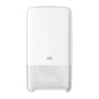 Tork Twin Mid-size Toilet Paper Roll Dispenser White